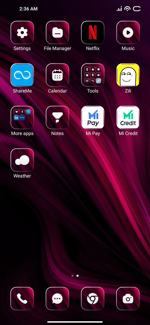 Lines Redish screenshot