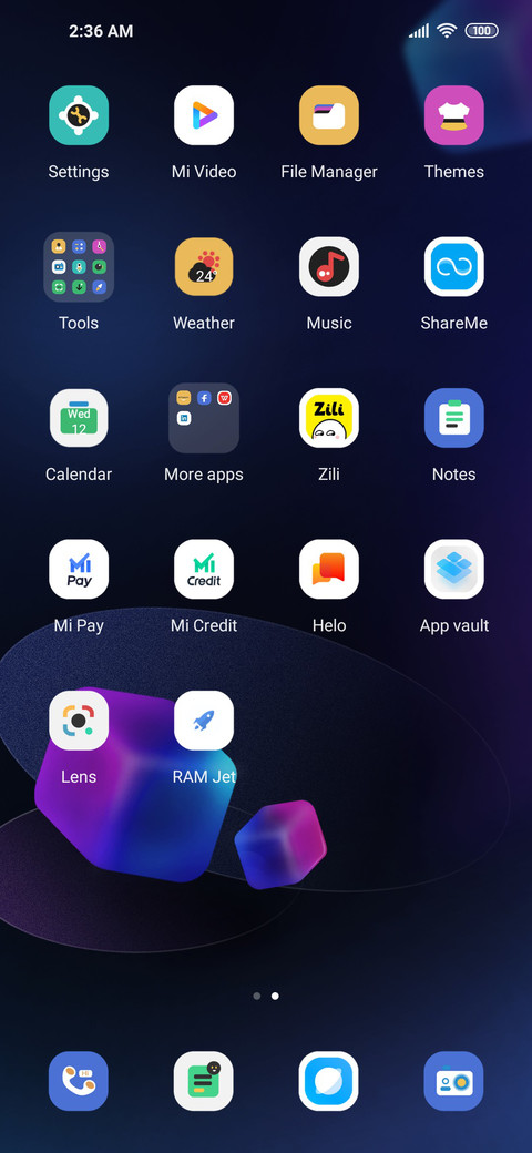 Cubic phantom screenshot