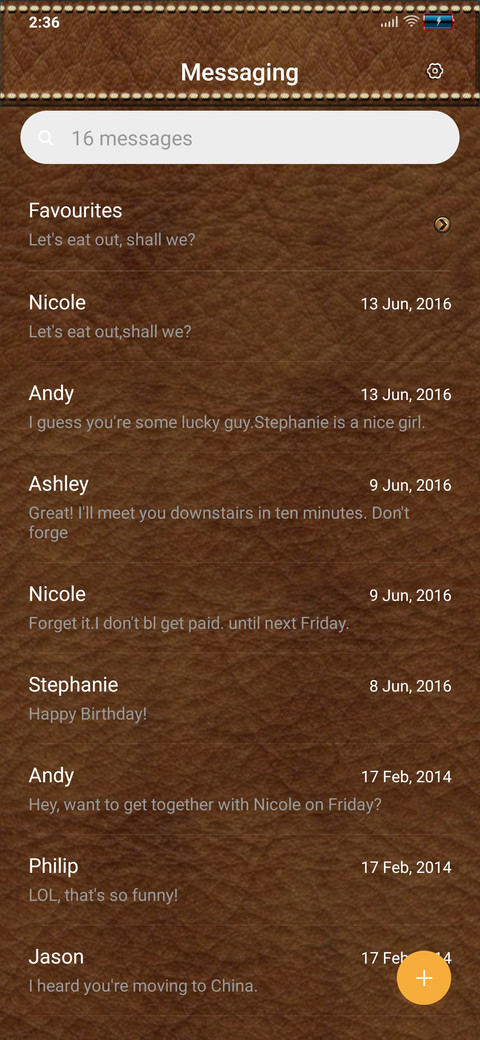 Luxury Leather screenshot