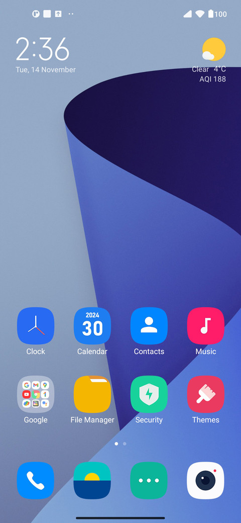 Flat Pebble screenshot
