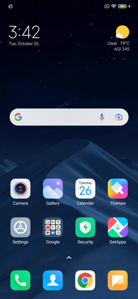 Elegant screenshot