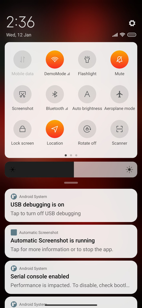 Glow screenshot
