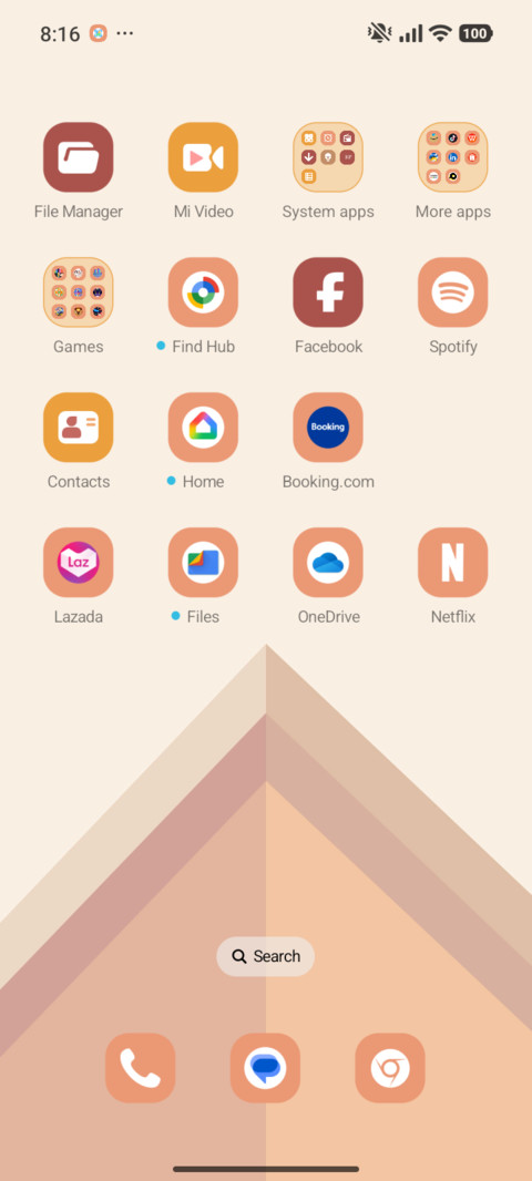 Retro Brown Time screenshot