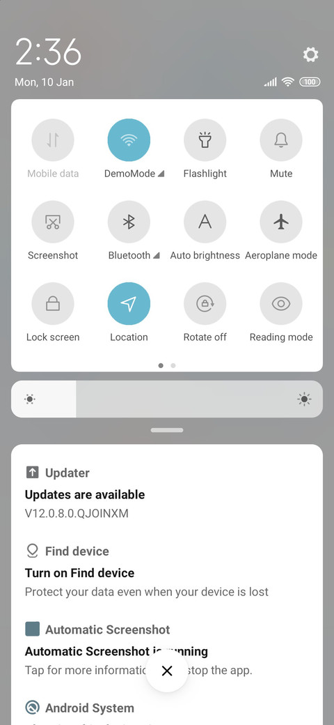 Cyan screenshot