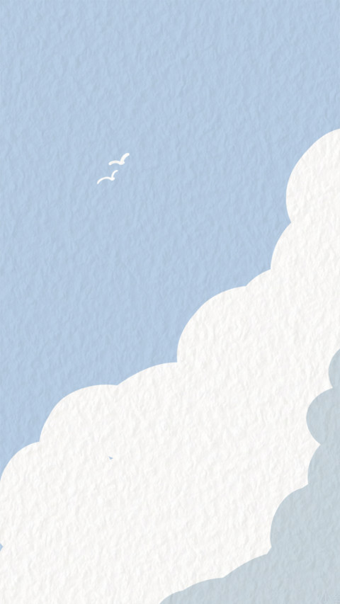 Pigeons fly in the clouds screenshot