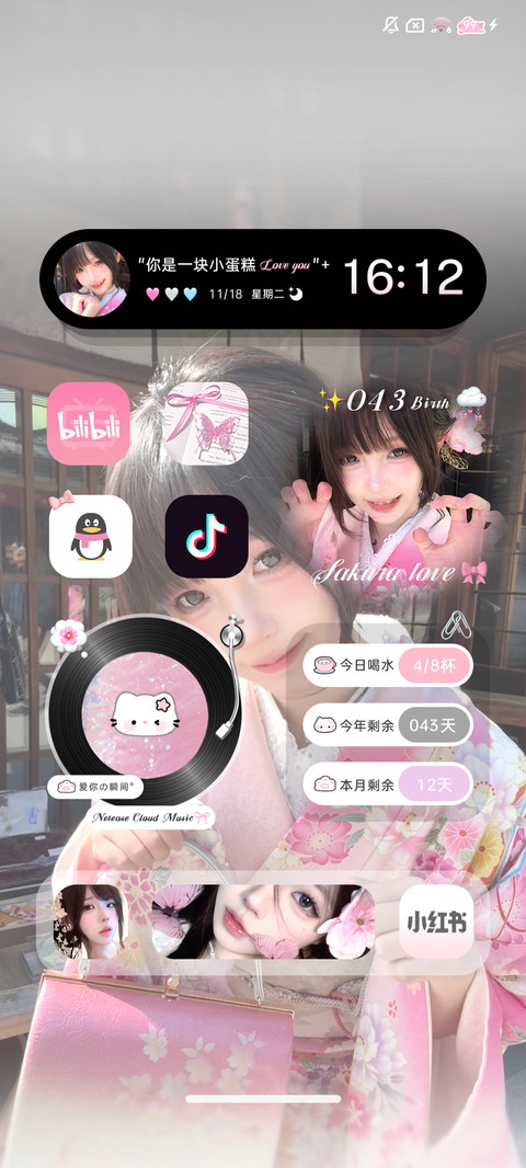氛围感樱花plog screenshot