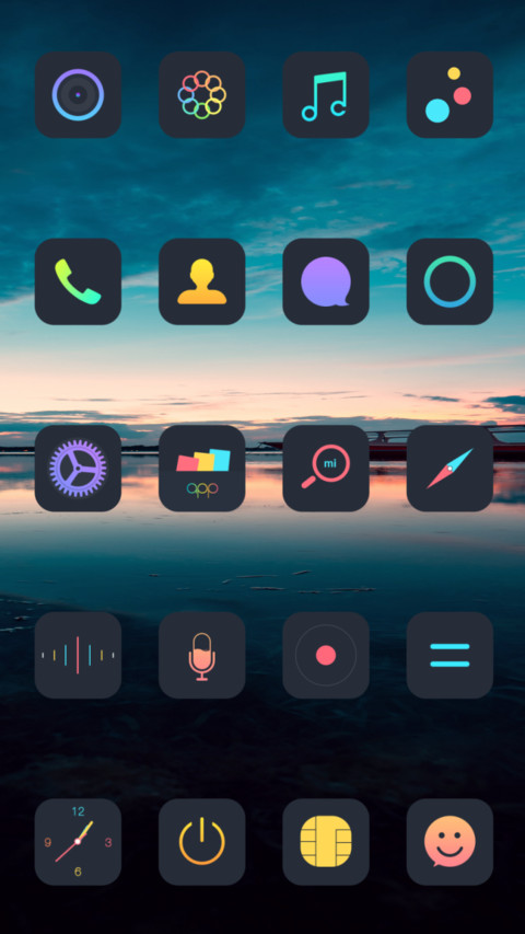 Simple Dark V10 screenshot