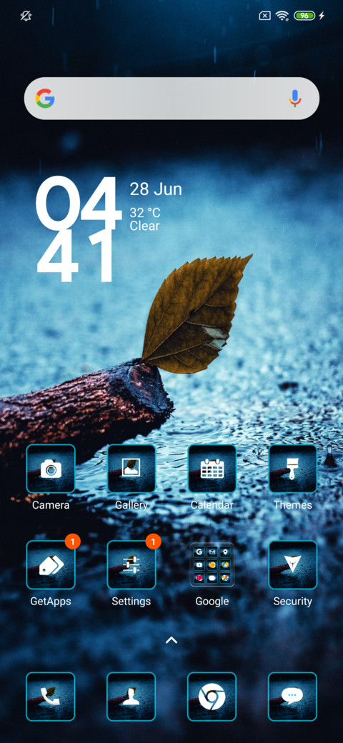 Rainy fi screenshot