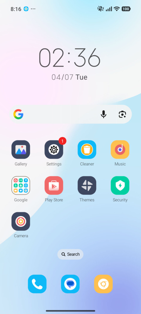 Widget Minimal screenshot