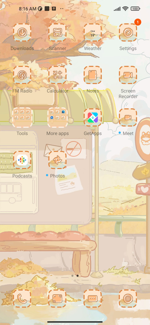 Autumn Station screenshot