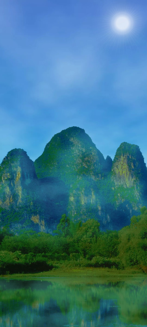 24H壁纸—山清水秀 screenshot