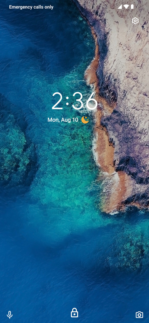 Pixel Experience Teardrop screenshot