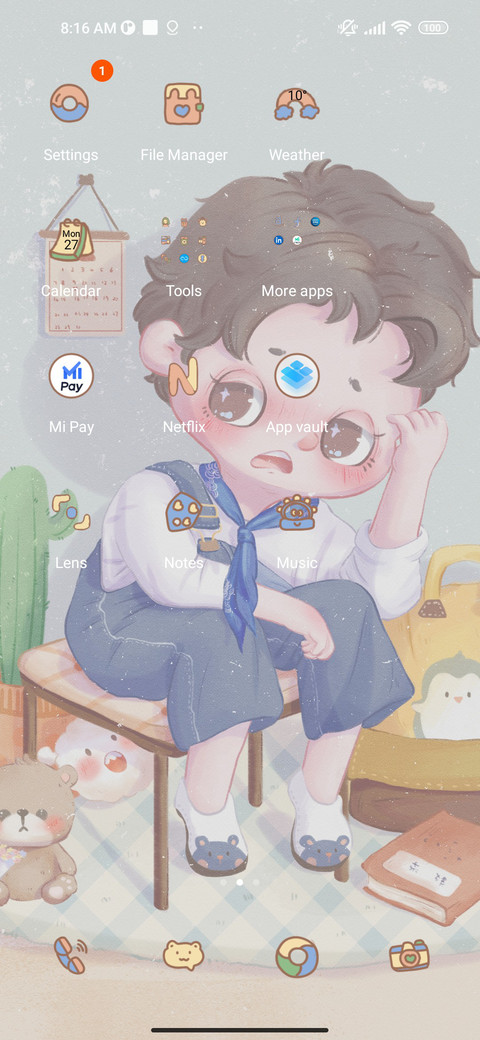 Cartoon boy screenshot