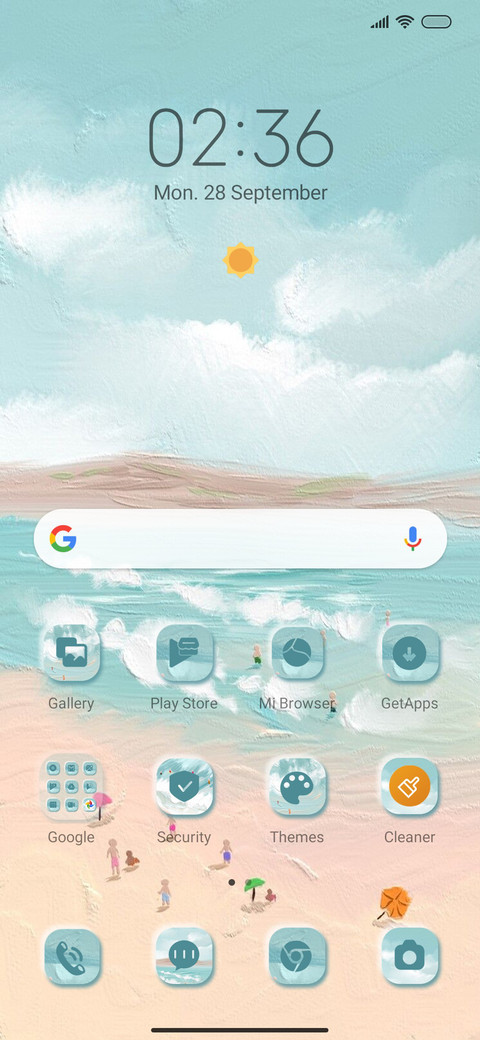 Sea screenshot
