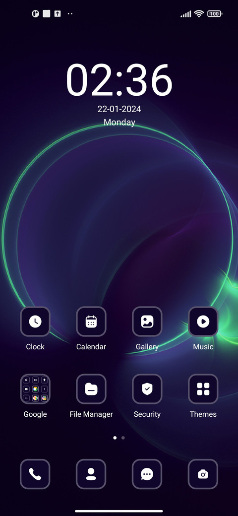 Circle screenshot