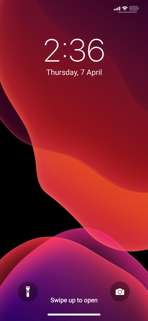 iPhone XS Pro screenshot