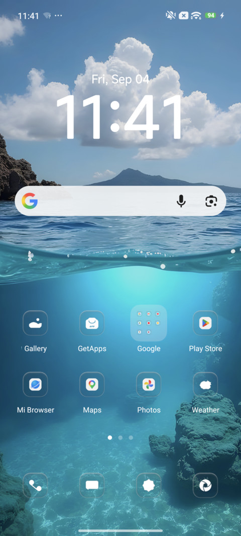 Sea OS screenshot