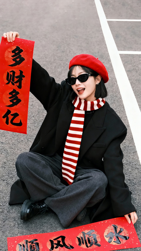 低成本新年照这样拍 screenshot