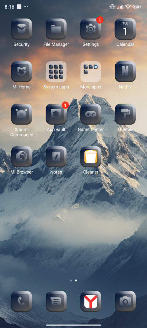 Mountain screenshot