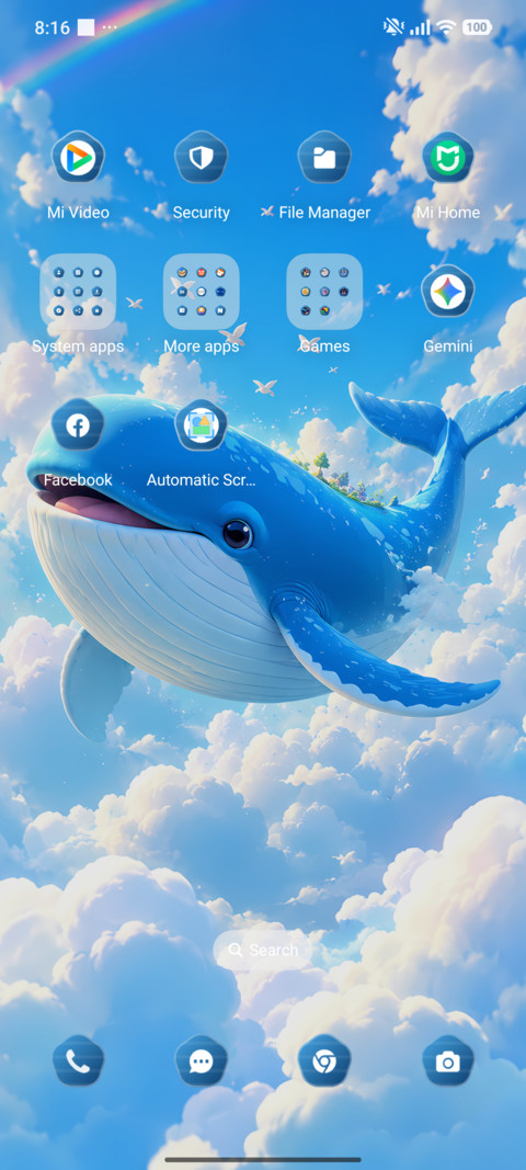 Cloud Whale screenshot