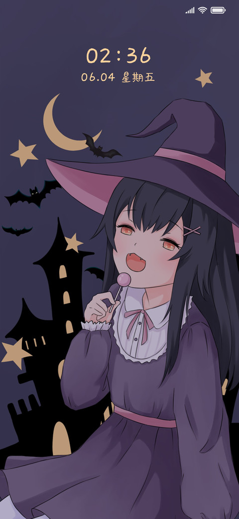 万圣节小魔女 screenshot