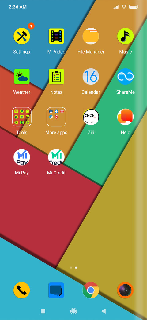 Colour screenshot