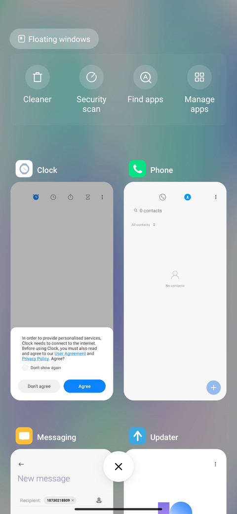 Gradient X screenshot