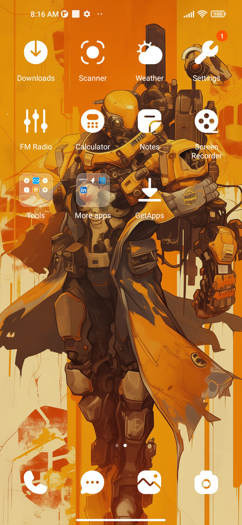 Yellow warrior screenshot