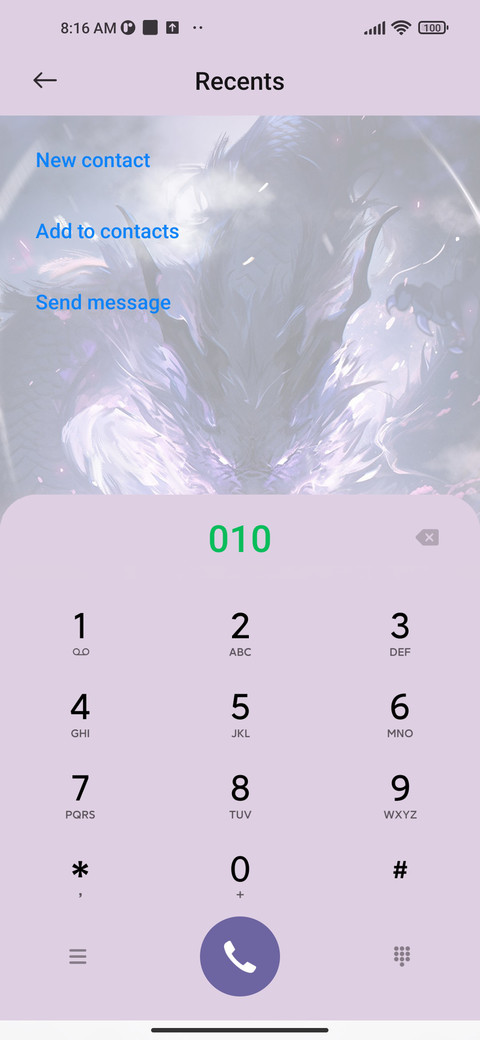 Purple gas screenshot
