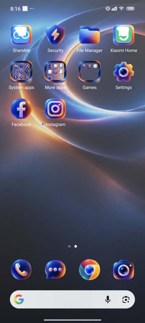 Vortex Light Wave screenshot