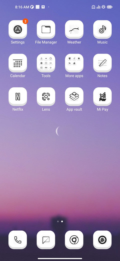 Minimal Gradient screenshot