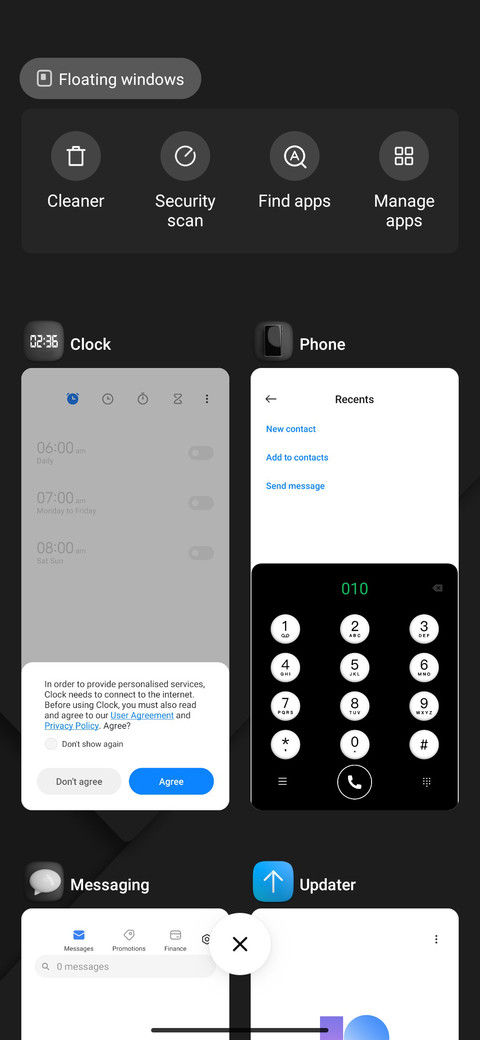 3D Dark Black screenshot