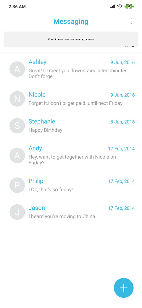 OneUi screenshot