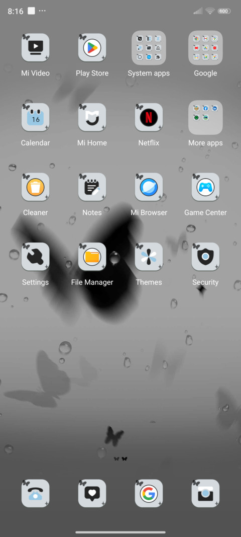 Rain Butterfly screenshot