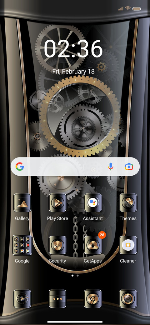 Mechanical gear screenshot