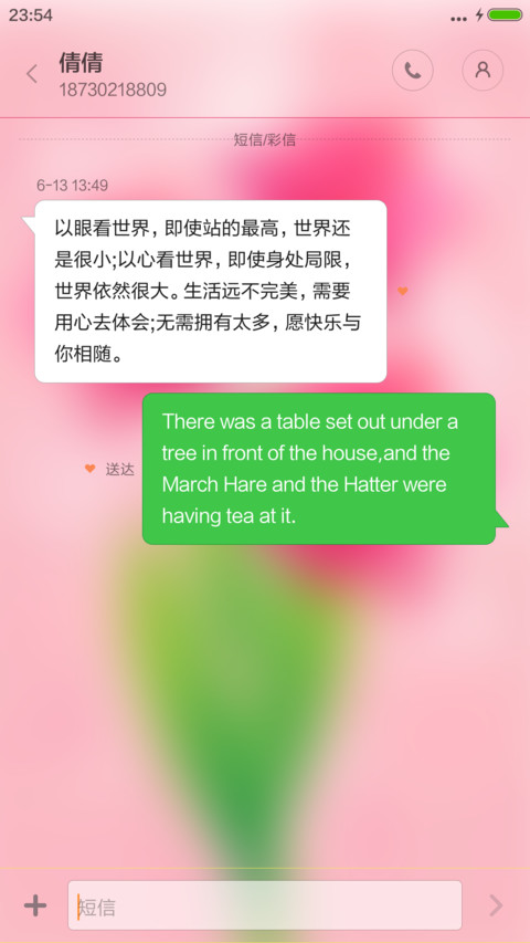 倾心红花【彩色动态雪球+充电特效+自定义头像】 screenshot