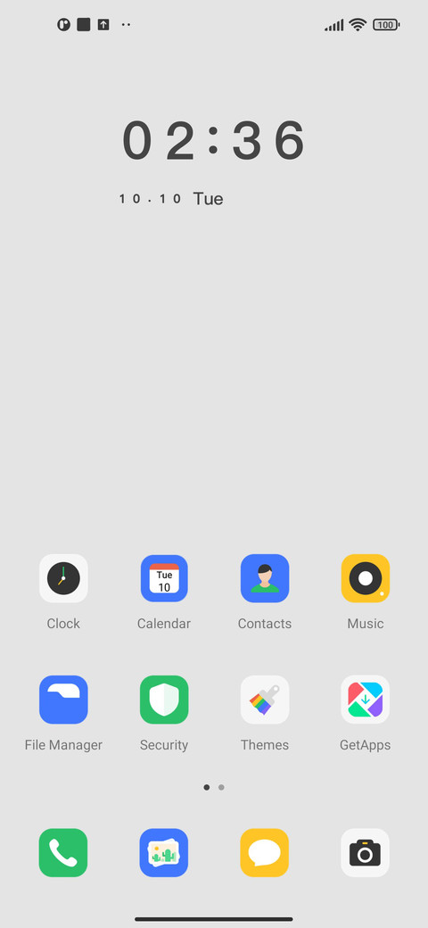 Multicolored ring screenshot