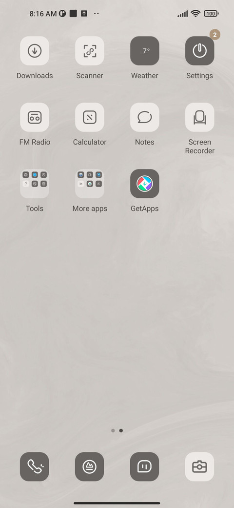 Pericosmic screenshot