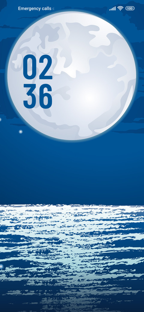 Moon Blue screenshot