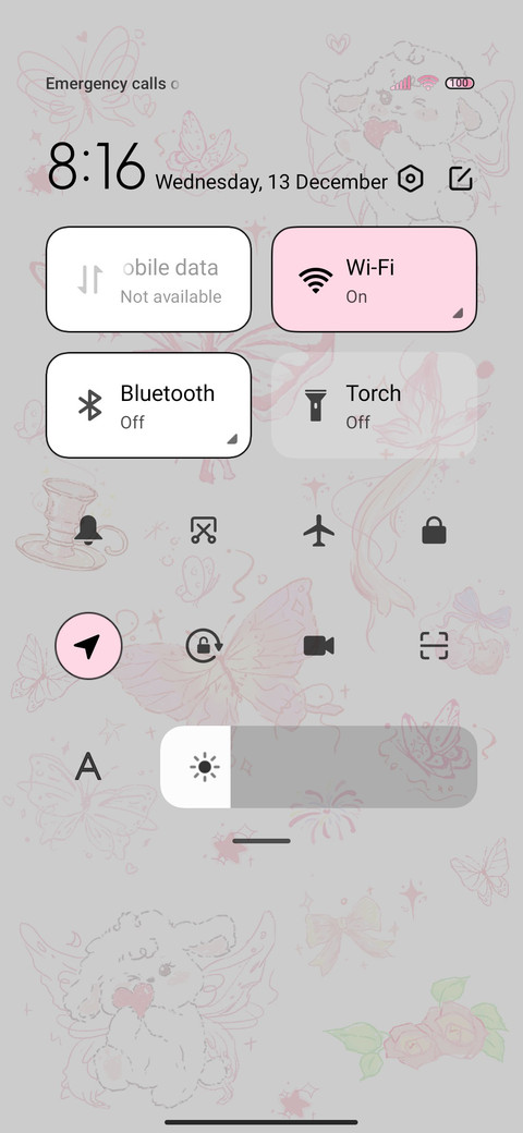 Romantic butterfly screenshot