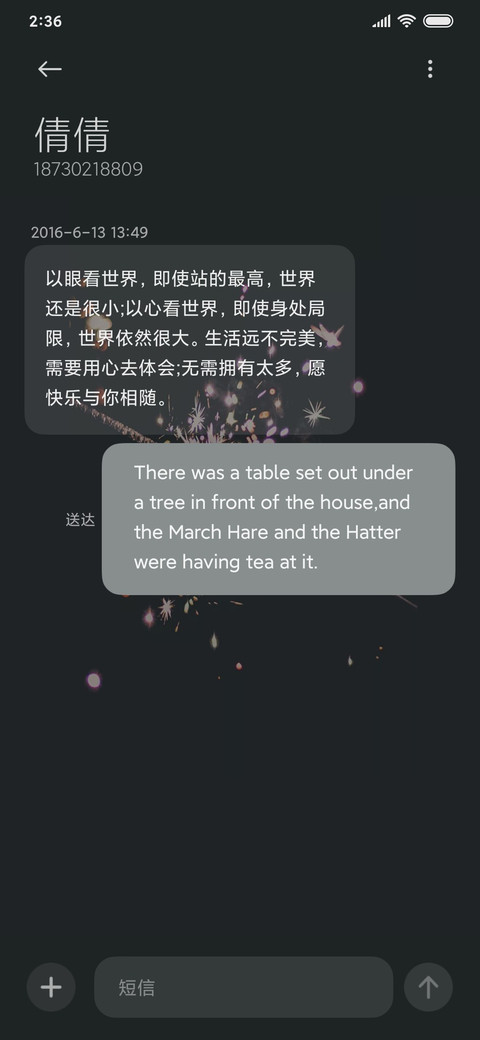 简约 烟花一瞬 screenshot