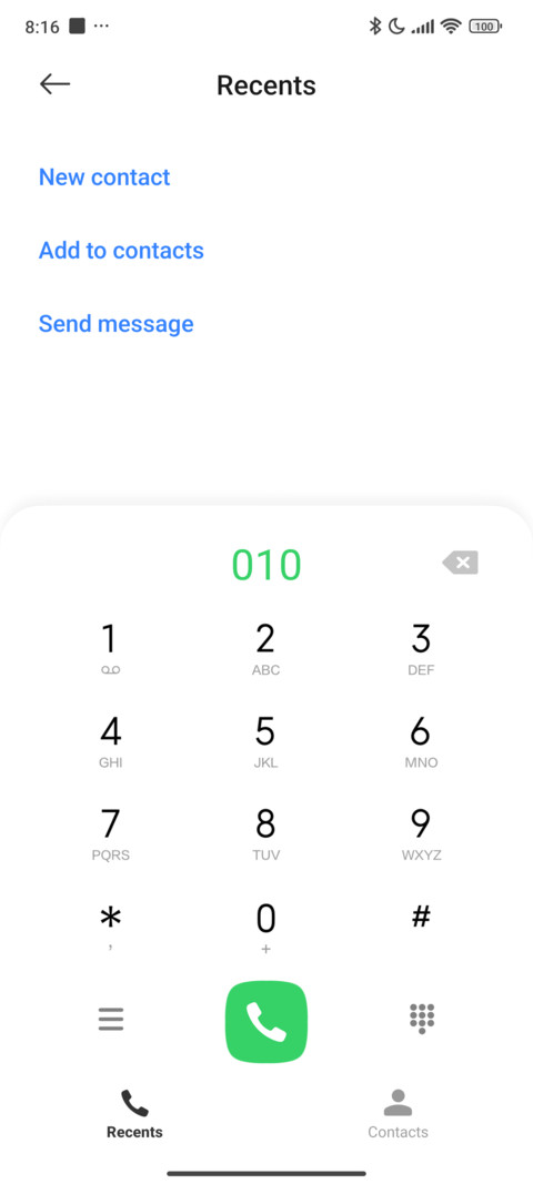 Blue Highlights screenshot