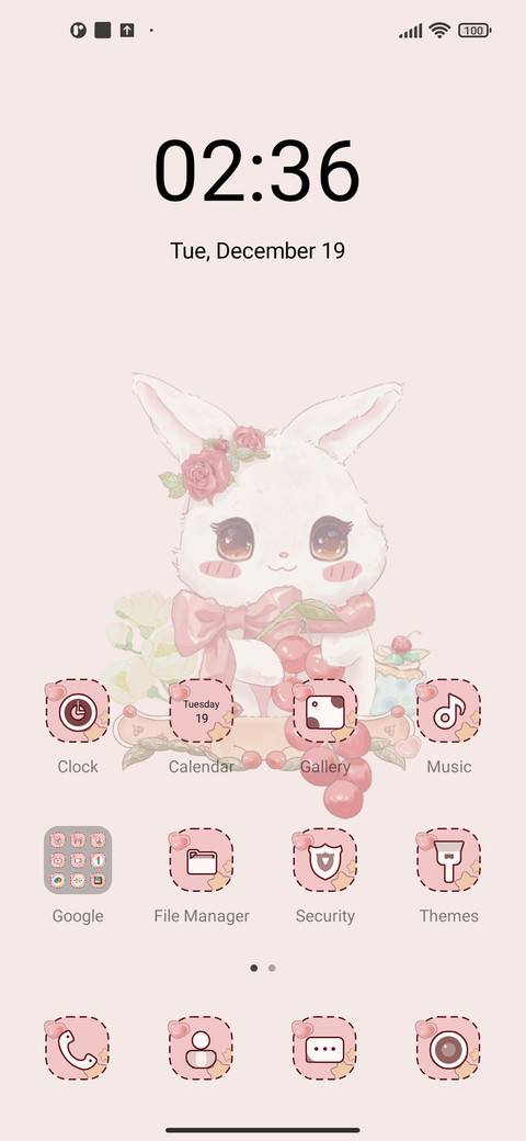 Rabbit+blessings screenshot