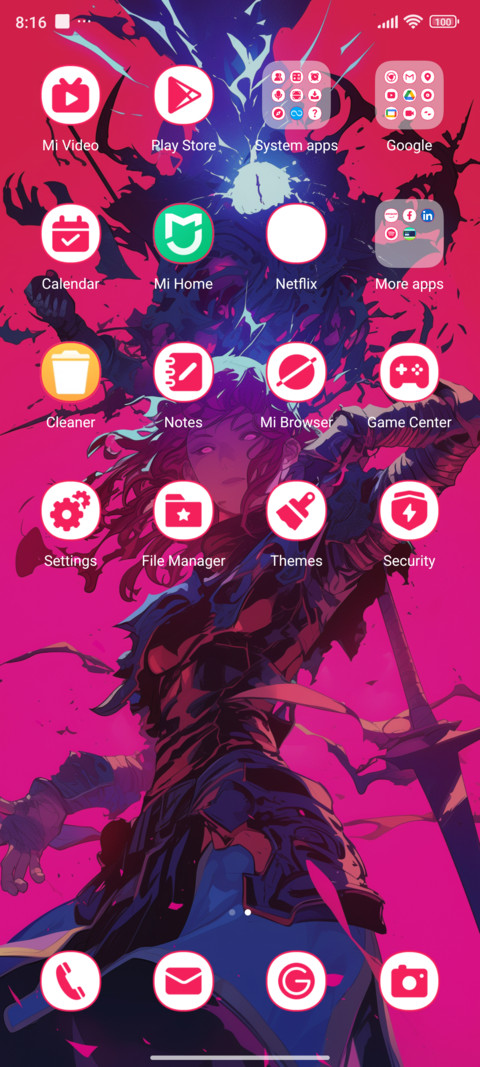 Comic book hero screenshot