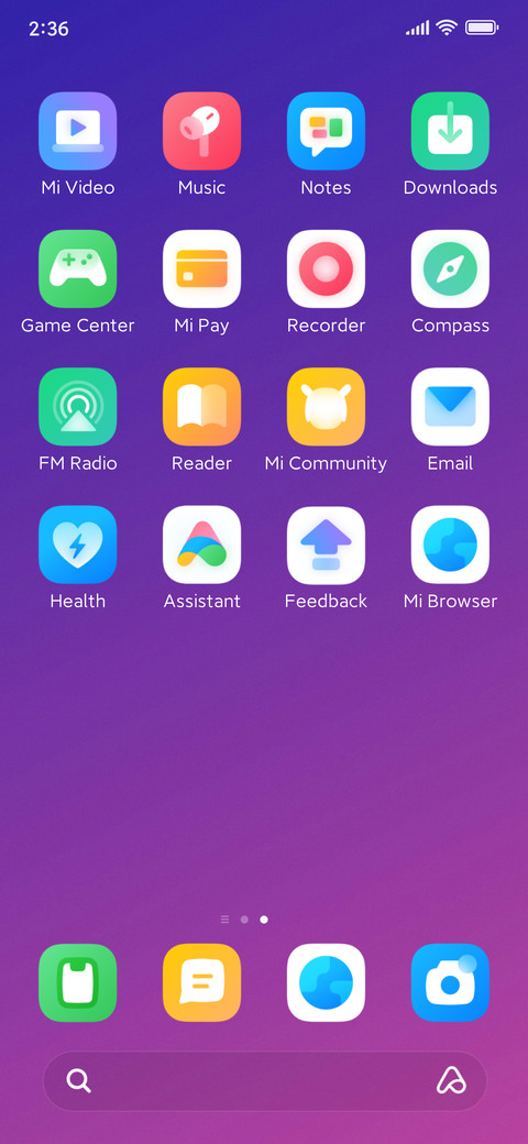Purple Dark screenshot