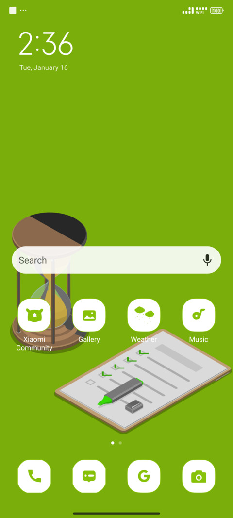 Notes screenshot