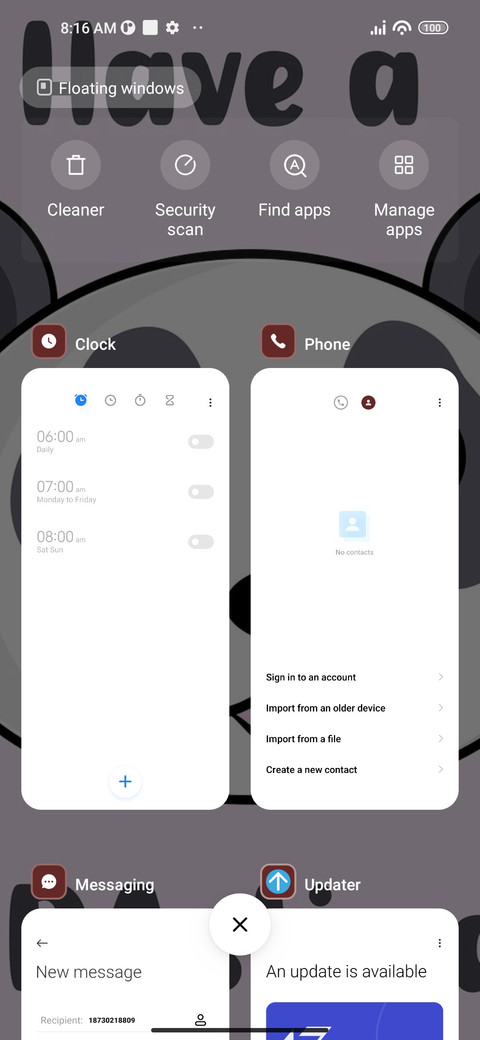 Panda screenshot