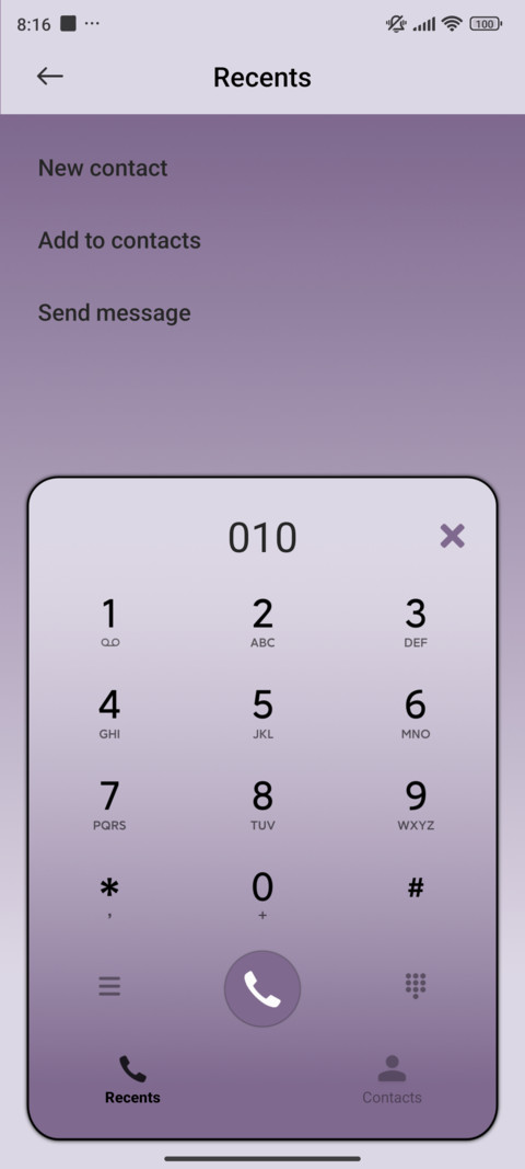 Lavender screenshot