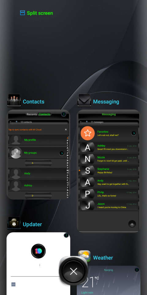 Black rhyme V10 screenshot