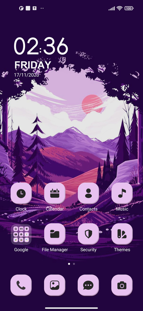 Purple Peace screenshot